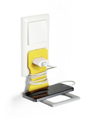 Handyladehalterung in gelb / Durable Varicolor® PHONE HOLDER Handy Halter