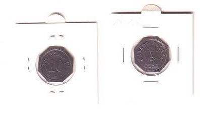 10 Pfennig Zink Münze Notgeld Stadt Alzey 1917