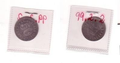50 Pfennig Zink Münze Notgeld Stadt Dinslaken 1917