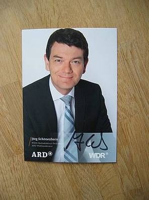 WDR Fernsehmoderator Jörg Schönenborn - handsigniertes Autogramm!!!