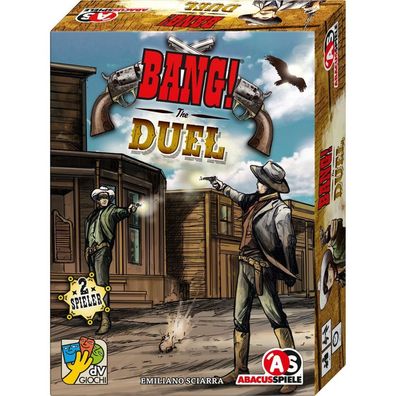 Abacus Spiele BANG! The Duel Kartenspiel Western Banditen Scheißerei NEU