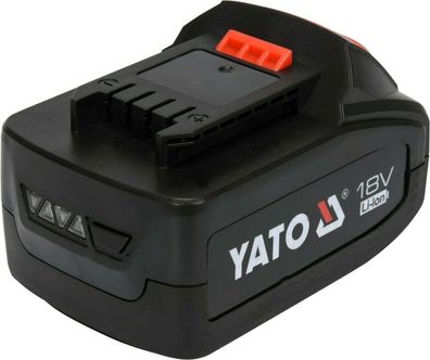 Yato YT-82844 Ersatz Akku 18V 4,0Ah Li-Ion Ladestand LED-Anzeige Original Accu