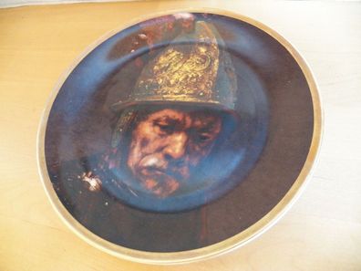 Sammelteller ca.19,5 cm Durchmesser Der Mann mit Goldhelm von Seldmann Weiden