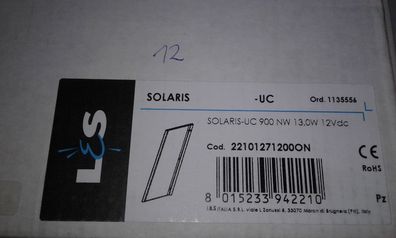 Unterbauleuchte Solaris UC 900 NW , warmweiß, Alufarbig