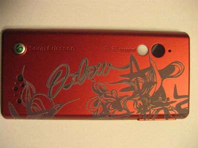 Original Sony Ericsson G705 OXBOW RED ROT Akkudeckel Neu