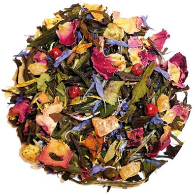 Abraham`s Tea House 100g White Moon aromatisierter Weißer Tee / loser Tee