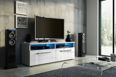 Sideboard Lowboard TV Fernsehschrank BONN 100 cm Kommode inkl LED Highboard NEU