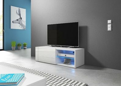 Sideboard Lowboard TV Fernsehschrank HIT2 100 Kommode inkl LED Highboard