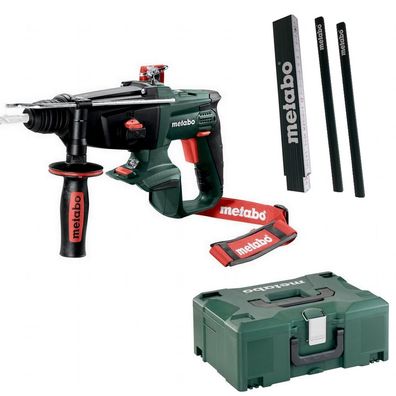 Metabo Akku Bohrhammer KHA 18 LTX im Metaloc II + Zollstock und 2 Bleistifte