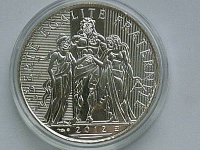 10 euro 2012 Silber Herkules Hercule Frankreich bfr