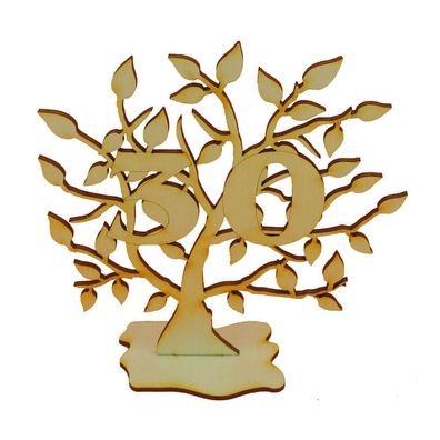Jubiläums Baum Perlen Hochzeit 30 Jahre, Holz 16 cm Lebensbaum Geschenk