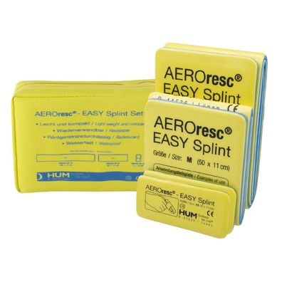AEROresc® EASY Splint Set Gelb flüssigkeitsabweisend zuschneidbar