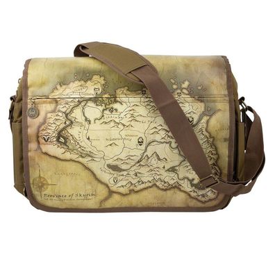 The Elder Scrolls V: Skyrim Messenger Bag "Map" Schultertasche NEU NEW