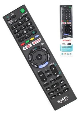 HUAYU RML1370 Universal Fernbedienung für SONY TV LCD LED 3D Netflix Youtube