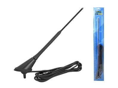 40.5 cm Auto Antenne Universal Kfz Dachantenne + 4 m Kabel DIN Ste