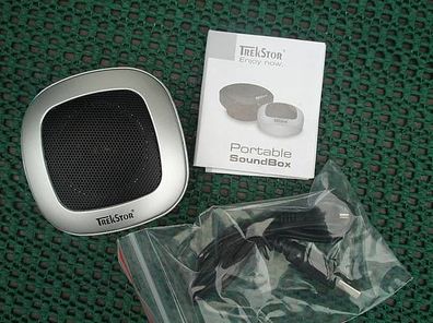 TrekStor Portable SoundBox,17207, tragbarer Lautsprecher Lithium-Ionen USB