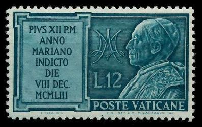 Vatikan 1954 Nr 217 postfrisch X7C4C6E