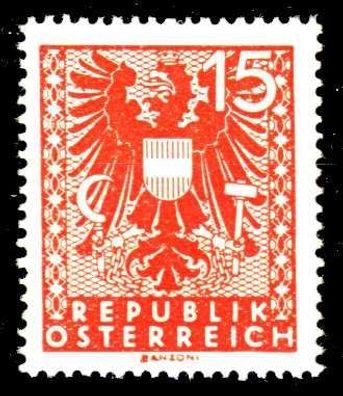 Österreich 1945 Nr 704 postfrisch S8CC4D6