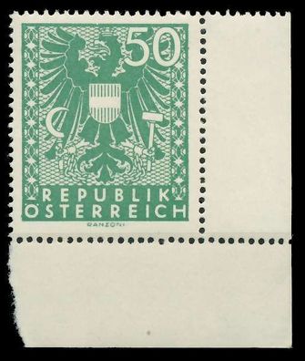 Österreich 1945 Nr 713 postfrisch ECKE-URE X8A6AA6