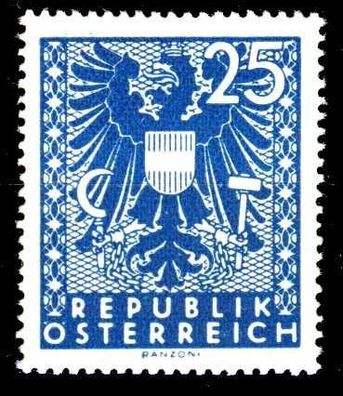Österreich 1945 Nr 708 postfrisch S8CC53A