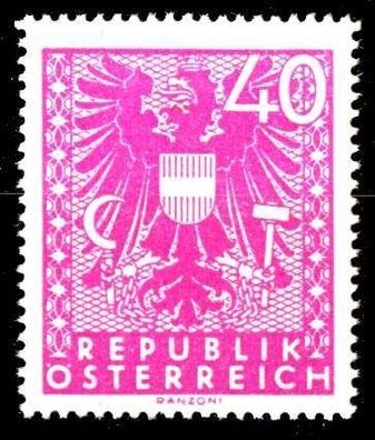 Österreich 1945 Nr 711 postfrisch S8CC616