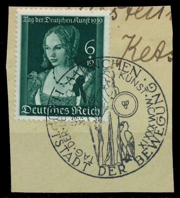 Deutsches REICH 1939 Nr 700 zentrisch gestempelt Briefstück X8B021E