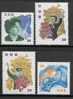 DDR postfrisch Michel-Nummer 993-996