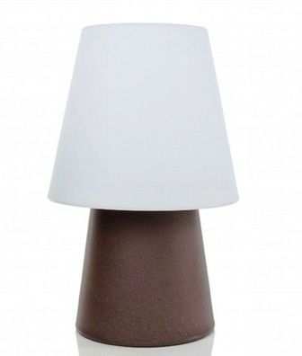 8 Seasons - No 1 - Lampe Leuchte mit Lampenschirm Garten & Haus BRAUN LED 60cm