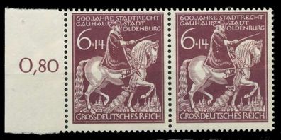 Deutsches REICH 1945 Nr 907I + 907 postfrisch WAAGR PAA X8B0586
