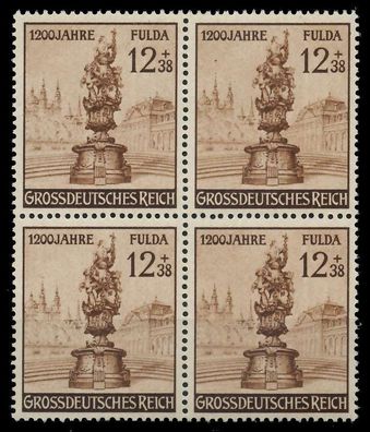 Deutsches REICH 1944 Nr 886 postfrisch Viererblock S73D4CE