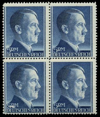Deutsches REICH 1941 Nr 802A postfrisch Viererblock X8B0872