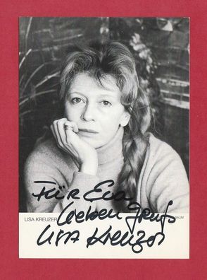 Lisa Kreuzer (deutsche Schauspielerin ) - persönlich signiert (3)