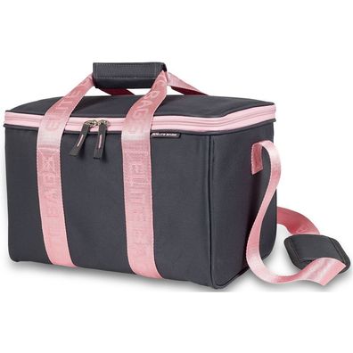 Elite Bags MULTY´S Multifunktionstasche Grau/ Rosa 34 x 21 x 20 cm