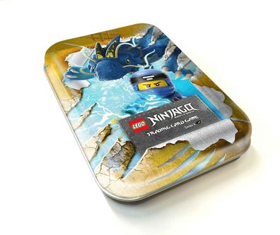 Blue Ocean Lego® Ninjago Serie 4 Tin Box Gold / Figur+ Karte Nr.12 + Sammelkarten