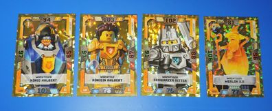 Lego® Nexo Knights 2 Trading Card Game 4 Karten LE9 / LE10 / LE10 LE11