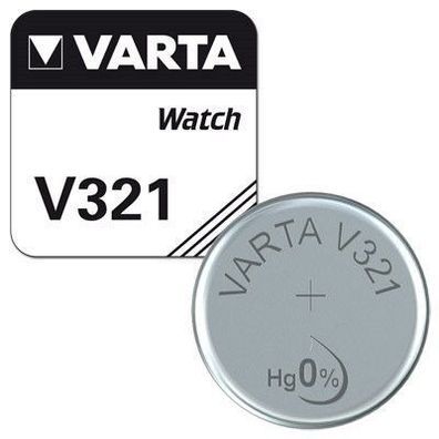 V321 Varta Uhrenbatterie (SR616SW)