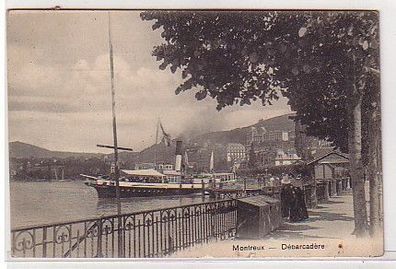 27023 Ak Montreux Debarcadere 1911