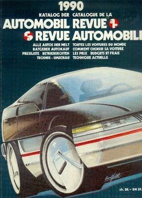 Katalog der Automobil Revue 1990