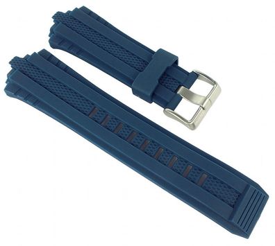 Calypso Chrono | Uhrenarmband Spezial Anstoß Kunststoff blau | K5696