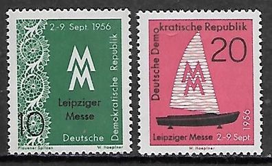 DDR postfrisch Michel-Nummer 536-537