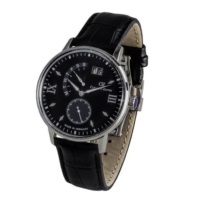 Carl von Zeyten Herren Uhr Armbanduhr Quarz Glatt CVZ0059BK