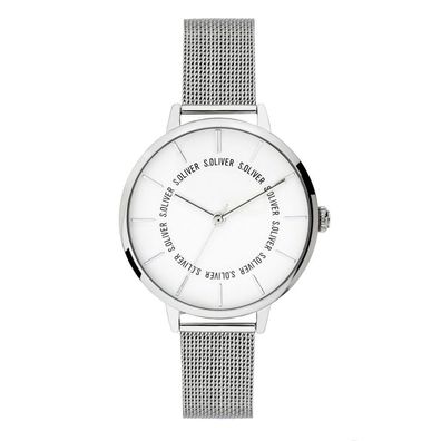 s. Oliver Damen Uhr Armbanduhr Edelstahl SO-3696-MQ