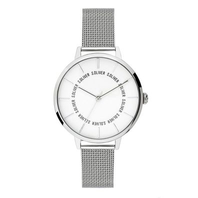 s. Oliver Damen Uhr Armbanduhr Edelstahl SO-3697-MQ
