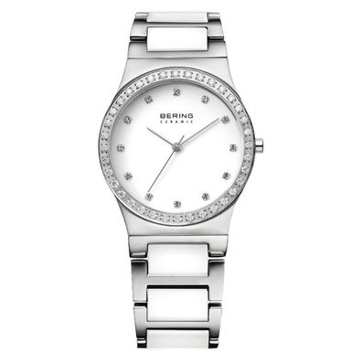 Bering Damen Uhr Armbanduhr Slim Ceramic - 32435-754 Edelstahl