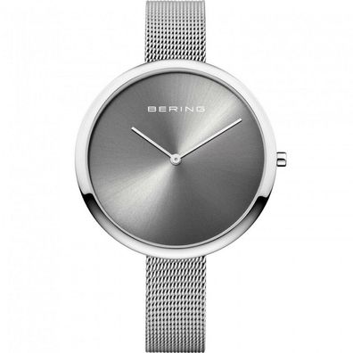 Bering Damen Uhr Armbanduhr Slim Classic - 12240-009 Meshband