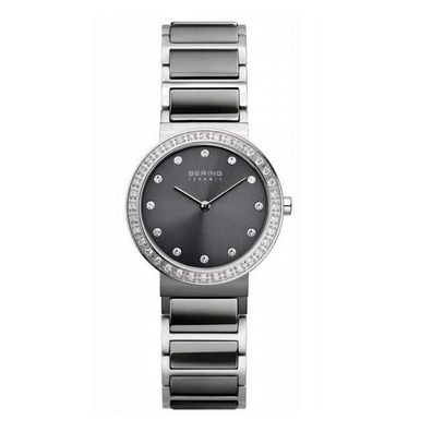Bering Damen Uhr Armbanduhr Slim Ceramic - 10729-703 Edelstahl