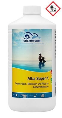 Chemoform Alba Super K | 1L Algenverhütungsmittel schaumfrei Algenschutz Algizid
