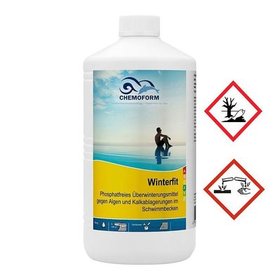 Chemoform Winterfit 1L | Pool-Wasserpflege Überwinterungsmittel Winterschutz