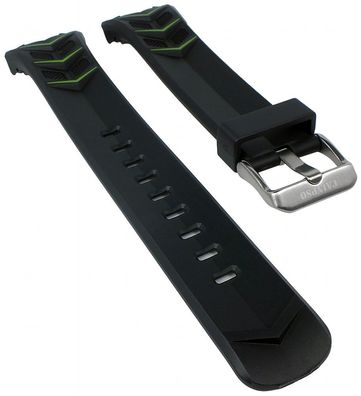 Calypso Uhrenarmband | Kunststoff glatt schwarz/ grün für Modell K5730/4