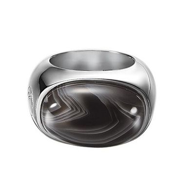 Esprit Damen Ring Silber Soloist Agate ESRG91484A1